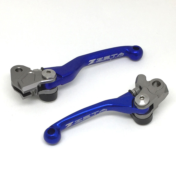 ZETA FP lever kit, KX65/85 00-20, RMZ250/450 07/05-19 Blue