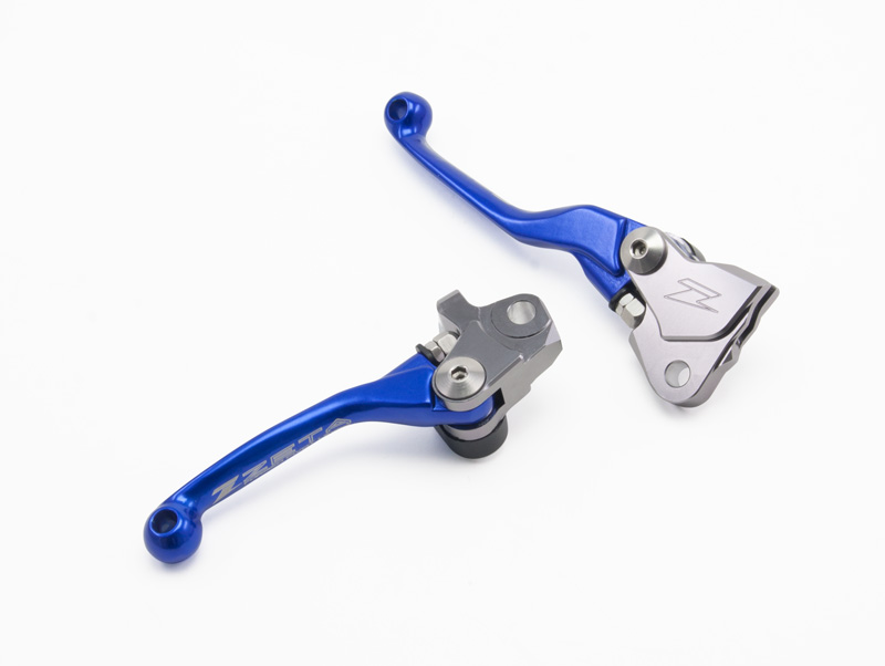 ZETA FP lever kit, YZ250/450F 09-20, 450FX 19-, YZ125/250 15-20, Blue