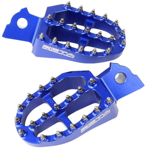 ZETA Aluminum FootPegs YZF250/450,YZ65/85/125/250 Blue