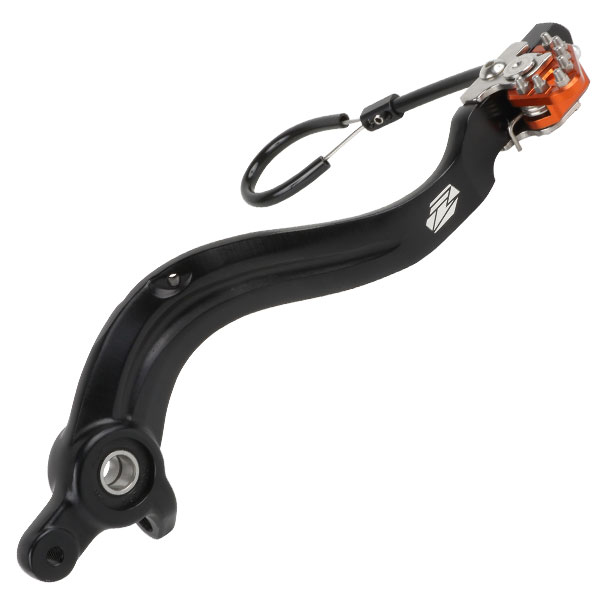 ZETA Trigger Brake Pedal KTM EXC/SX-16/15 Orange w/Bearing