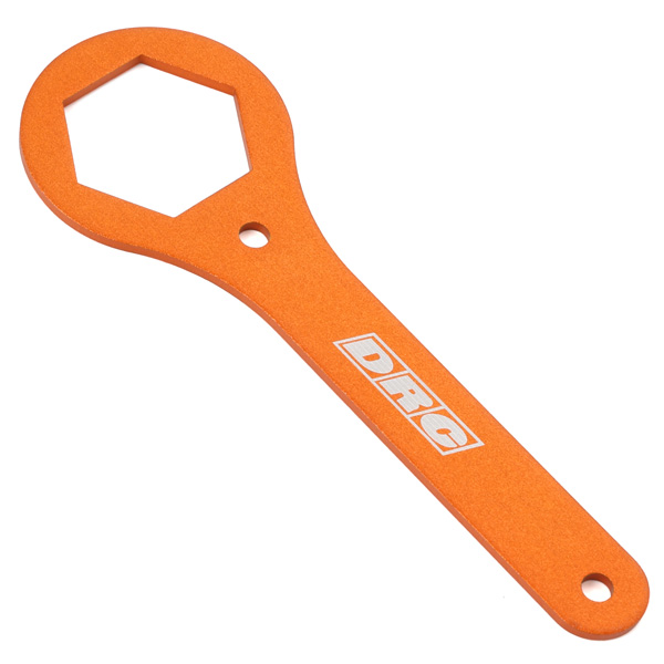 DRC Fork Cap Wrench PRO WP Cone Valve 35mm Orange