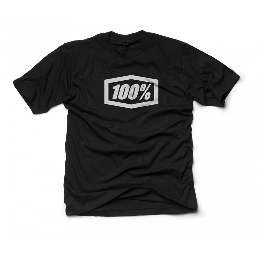100%, ESSENTIAL Tee-shirt, VUXEN, SVART